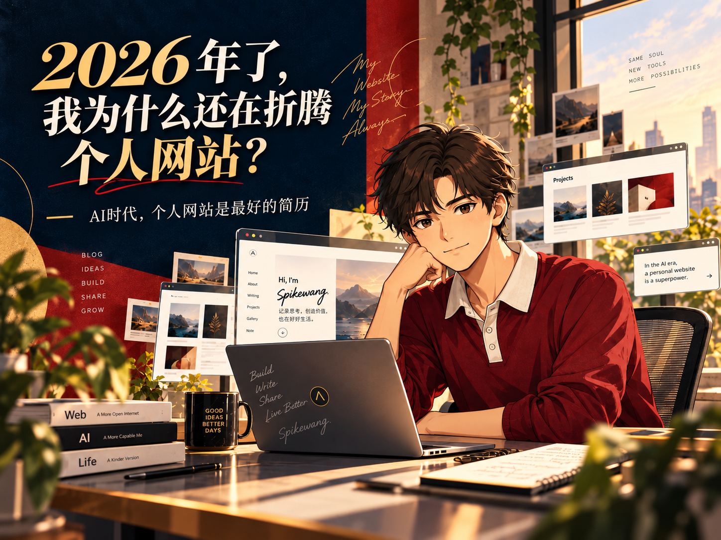【001】2026年了，为什么还在折腾个人网站？
